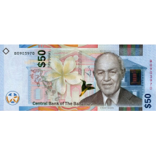 (411) ** PNew (PN81) Bahamas - 50 Dollars Year 2019