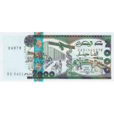 P144 Algeria - 2000 Dinar Year 2011
