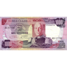 P103 Angola - 1000 Escudos Year 1972 P103 Angola - 1000 Escudos Year 1972