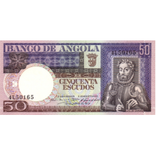 P105 Angola - 50 Escudos Year 1973 P105 Angola - 50 Escudos Year 1973