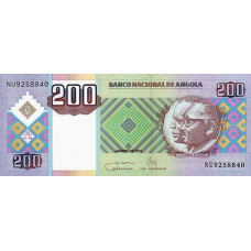 P148b Angola - 200 Kwanzas Year 2011 (OUT OF STOCK) P148b Angola - 200 Kwanzas Year 2011 (OUT OF STOCK)