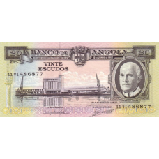 P092 Angola - 20 Escudos Year 1962 P092 Angola - 20 Escudos Year 1962