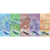 (058) ** PNew (PN80-PN84) Barbados - 2-50 Dollars (5 Notes) (2022-2024)