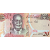P31d Botswana - 20 Pula Year 2014