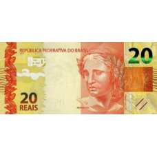 (490) Brazil P255 - 20 Reais Year 2019 (490) Brazil P255 - 20 Reais Year 2019