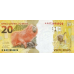 (490) Brazil P255 - 20 Reais Year 2019