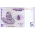 P 81 Congo (Democratic Republic) - 5 Centimes Year 1997