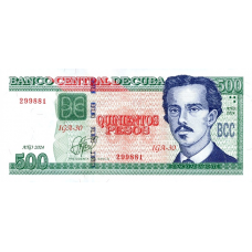 (000956) ** PNew (PN131g) Cuba - 500 Pesos (2024)