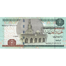 (262) Egypt P63c - 5 Pounds (2018)