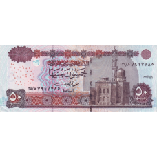 P66a Egypt - 50 Pounds Year 2001 P66a Egypt - 50 Pounds Year 2001
