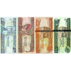 (496) Ethiopia P47h, 48f, 51g & 52g - 5, 10, 50 & 100 Birr Year 2015 (Set of 4 Notes) (496) Ethiopia P47h, 48f, 51g & 52g - 5, 10, 50 & 100 Birr Year 2015 (Set of 4 Notes)