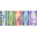 (157) ** PNew (PN47h,PN53a,PN54a,PN55b,PN56a) Ethiopia - 5,10,50,100,200 Birr (5 Notes)