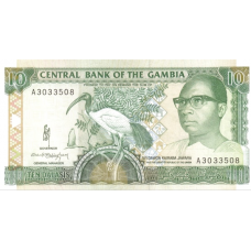 P13a Gambia - 10 Dalasis Year ND (1991) P13a Gambia - 10 Dalasis Year ND (1991)