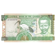 P17a Gambia - 10 Dalasis Year ND (1996) P17a Gambia - 10 Dalasis Year ND (1996)