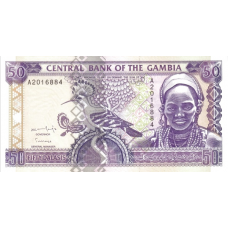 P19a Gambia - 50 Dalasis Year ND (1996) P19a Gambia - 50 Dalasis Year ND (1996)