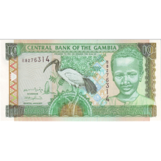 P21a Gambia - 10 Dalasis Year ND (2001-2005) P21a Gambia - 10 Dalasis Year ND (2001-2005)