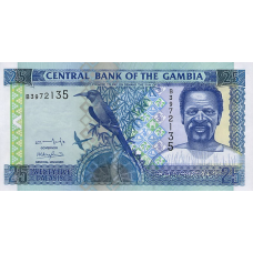 P22a Gambia - 25 Dalasis Year ND (2001-2005) P22a Gambia - 25 Dalasis Year ND (2001-2005)