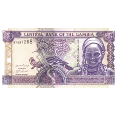 P23a Gambia - 50 Dalasis Year ND (2001-2005) P23a Gambia - 50 Dalasis Year ND (2001-2005)