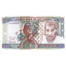 P24c Gambia - 100 Dalasis Year ND (2001-2005) P24c Gambia - 100 Dalasis Year ND (2001-2005)