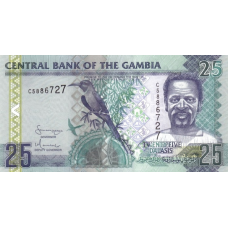 P27a Gambia - 25 Dalasis Year ND (2006-2013) P27a Gambia - 25 Dalasis Year ND (2006-2013)
