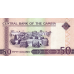 P28a Gambia - 50 Dalasis Year ND (2006)