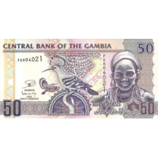 P28c Gambia - 50 Dalasis Year ND (2013) P28c Gambia - 50 Dalasis Year ND (2013)