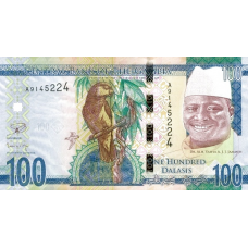 P35 Gambia - 100 Dalasis Year ND (2015) P35 Gambia - 100 Dalasis Year ND (2015)