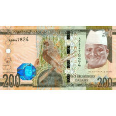 P36 Gambia - 200 Dalasis Year ND (2015) P36 Gambia - 200 Dalasis Year ND (2015)