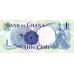 P10c Ghana - 1 Cedi Year 1970