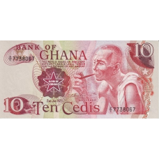 P16f Ghana - 10 Cedis Year 1978 P16f Ghana - 10 Cedis Year 1978