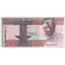 P22a Ghana - 50 Cedis Year 1979 P22a Ghana - 50 Cedis Year 1979