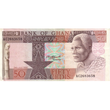 P22b Ghana - 50 Cedis Year 1980 P22b Ghana - 50 Cedis Year 1980