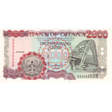 P33c Ghana - 2000 Cedis Year 1998 P33c Ghana - 2000 Cedis Year 1998