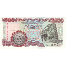 P33e Ghana - 2000 Cedis Year 2000 P33e Ghana - 2000 Cedis Year 2000