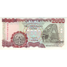 P33h Ghana - 2000 Cedis Year 2003 P33h Ghana - 2000 Cedis Year 2003