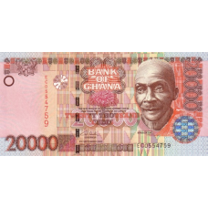 P36a Ghana - 20.000 Cedis Year 2002 P36a Ghana - 20.000 Cedis Year 2002