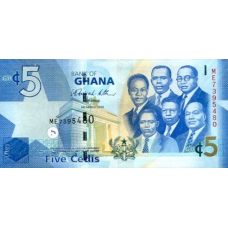 P46 Ghana - 5 Cedis Year 2019 P46 Ghana - 5 Cedis Year 2019
