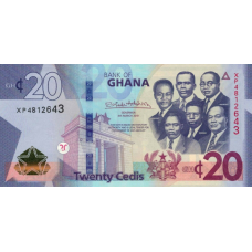 (227) ** PNew (PN48b) Ghana -20 Cedis (2022)