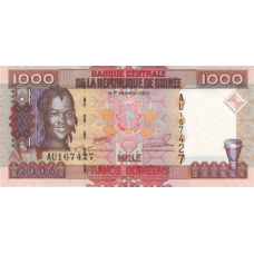 P40 Guinea - 1000 Francs Year 2006 P40 Guinea - 1000 Francs Year 2006