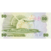 P22d Kenya - 50 Shillings Year 1987
