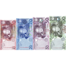 P21a,22a,23a & 24a Lesotho - 10,20,50 & 100 Maloti Year 2010 (4 Notes) P21a,22a,23a & 24a Lesotho - 10,20,50 & 100 Maloti Year 2010 (4 Notes)