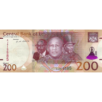 (038) ** PNew (PN30b) Lesotho - 200 Maloti (2024 (2025))