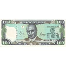 P30b Liberia - 100 Dollars Year 2004