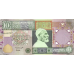 P66a Libya - 10 Dinars Year ND (2002)