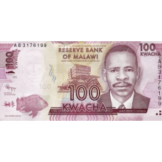 P59a Malawi - 100 Kwacha Year 2012 P59a Malawi - 100 Kwacha Year 2012