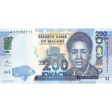 P60b Malawi - 200 Kwacha Year 2013 P60b Malawi - 200 Kwacha Year 2013