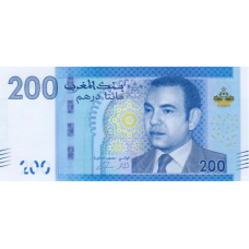 P77 Morocco - 200 Dirhams Year 2013 P77 Morocco - 200 Dirhams Year 2013