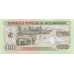 P126a Mozambique - 100 Meticals Year 1980