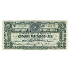 P R29 Mozambique - 20 Centavos Year 1933 P R29 Mozambique - 20 Centavos Year 1933