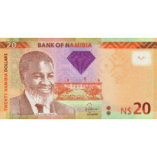 P12a Namibia - 20 Dollars Year 2011 P12a Namibia - 20 Dollars Year 2011
